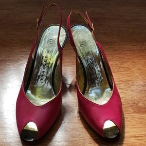 Vintage Bruno Magli heels from the 80s